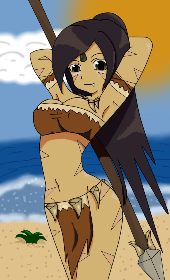 Nidalee on theBeach