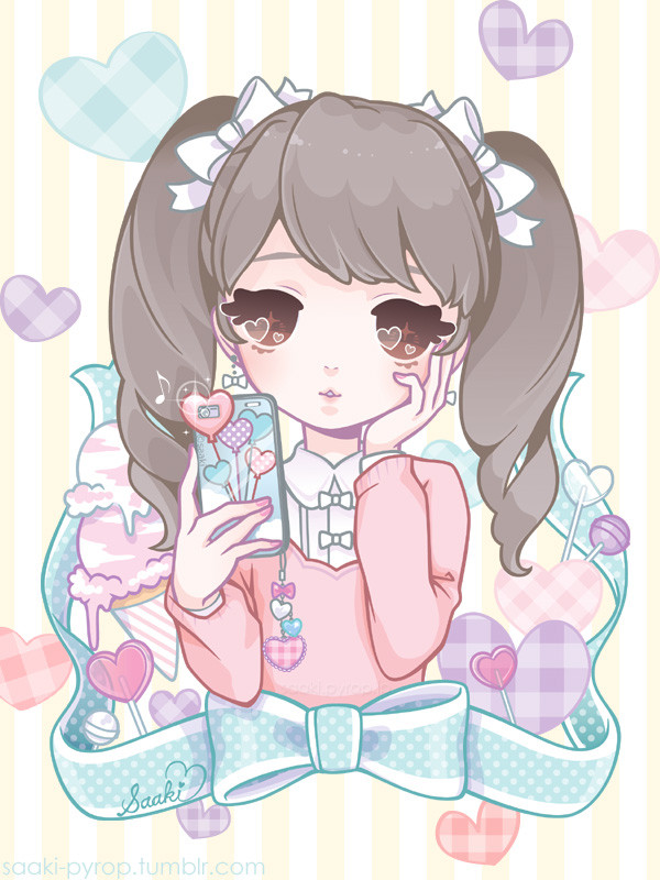 自撮り女子