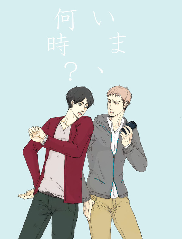 【FOW5】いま、何時？【エレジャン現パロ同棲本】