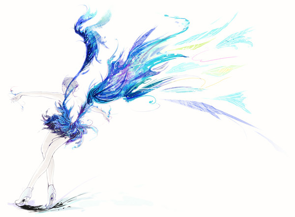 蒼い火の鳥