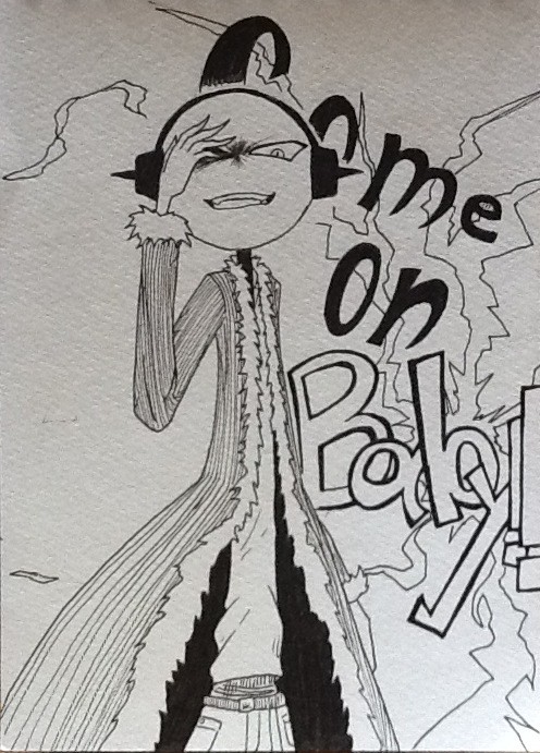「You can't beat me.」