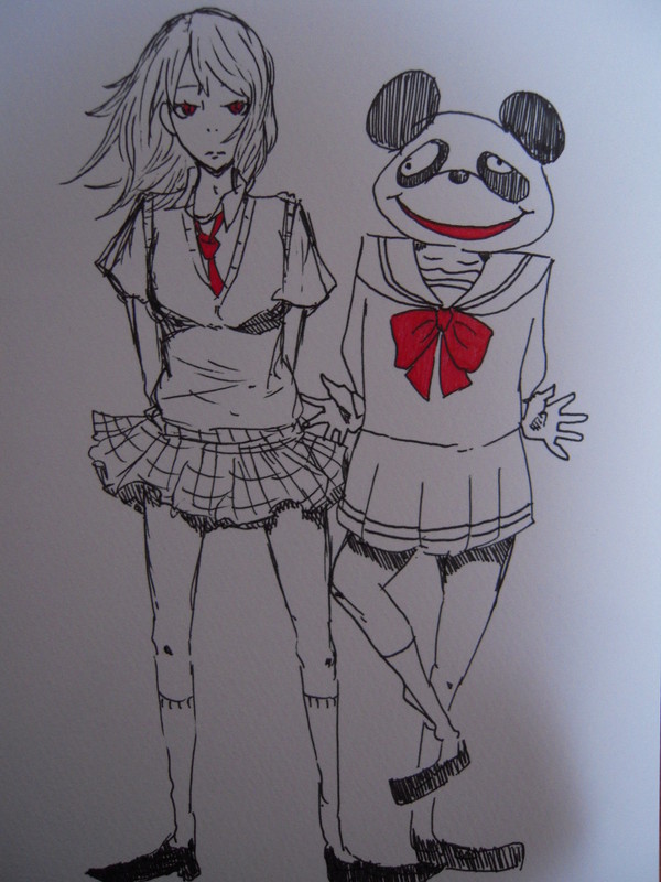 異型頭などのオリキャラ（落書き）
