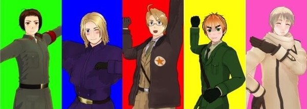 【ヘタリア】連合戦隊UN5【予告】
