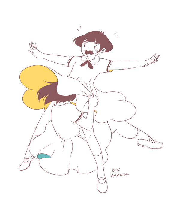 女の子
