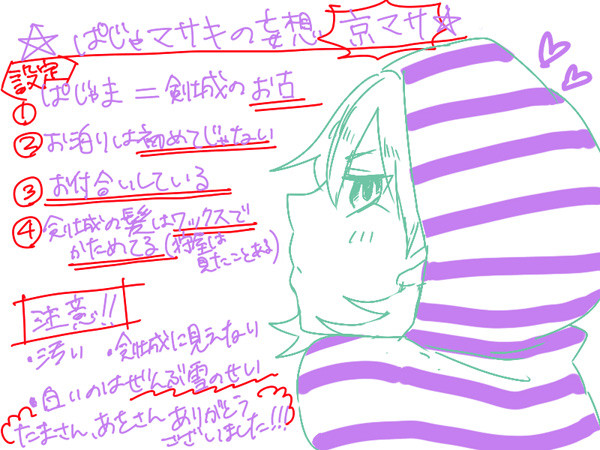 【腐】ぱじゃマサキの妄想