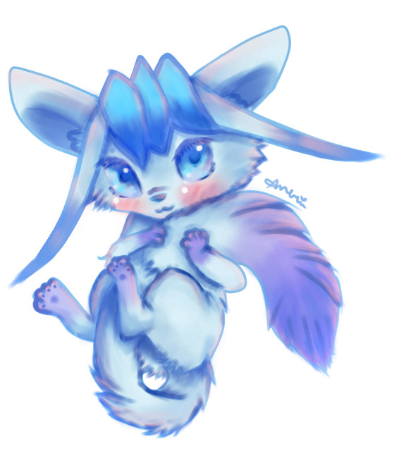 Glaceon chibi