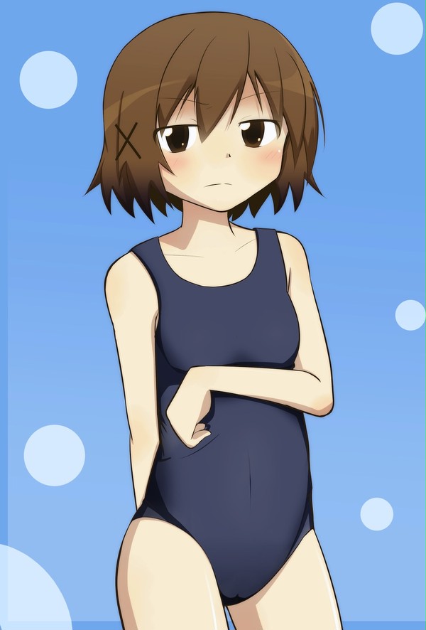 スク水ジト目っち♡