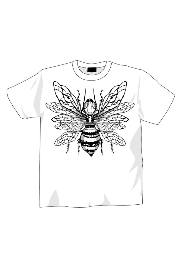Ｔシャツ（女王蜂）