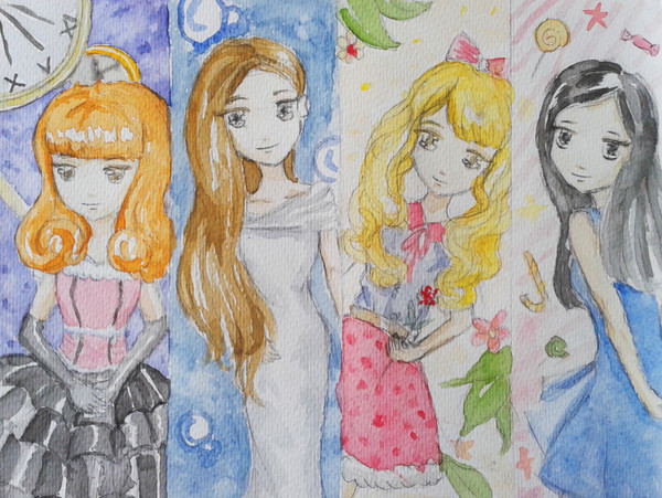 1402水彩-落書き