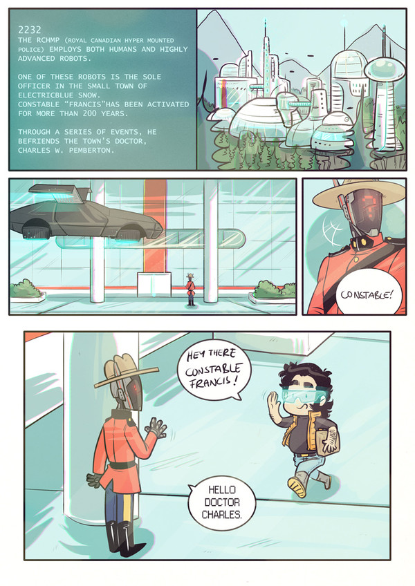 Robot Mountie