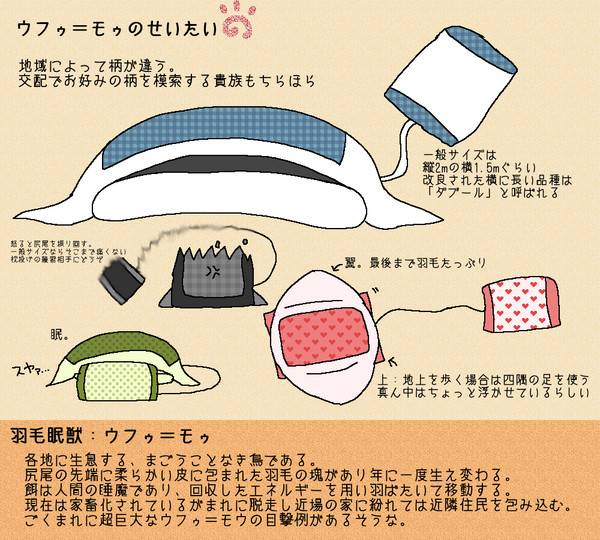 【PFFK】羽毛眠獣:ウフゥ=モゥ【モンスター】