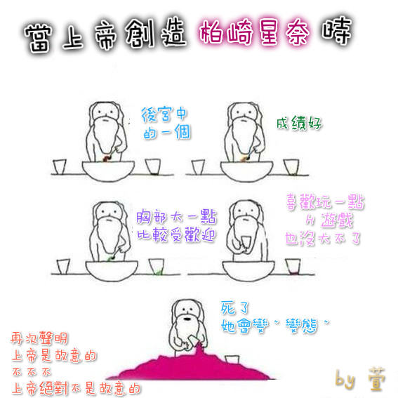 當上帝創造"柏崎星奈"時