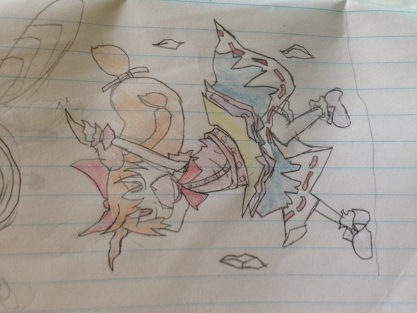 東方落書き
