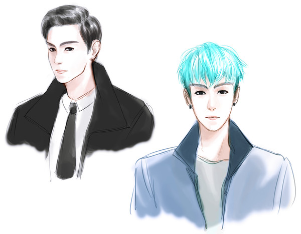 seunghyun sketches