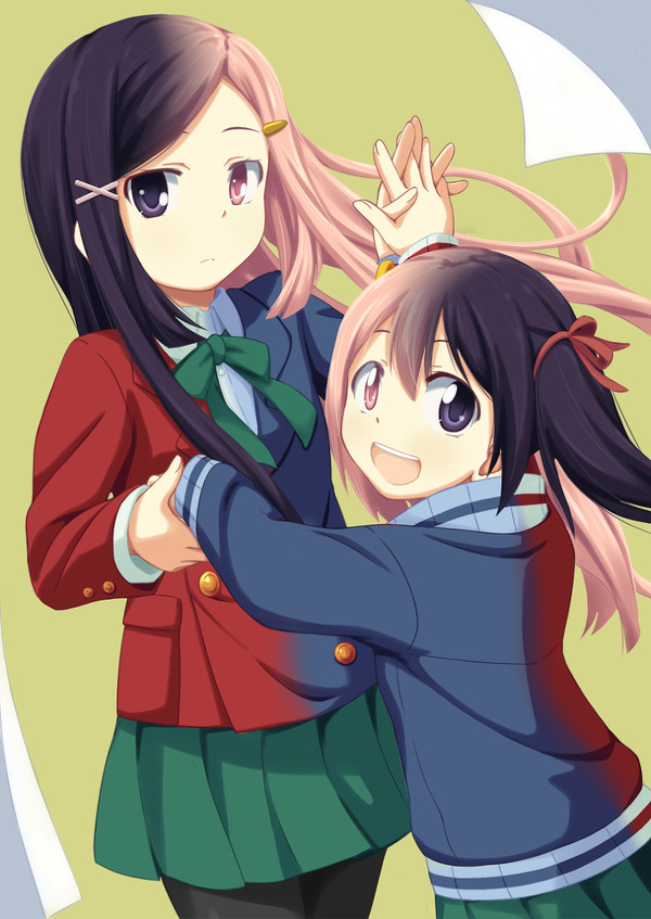 二人の色を混ぜてみました。