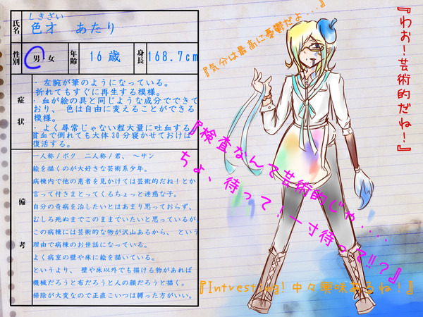 【第3病棟】色才　あたり【患者】