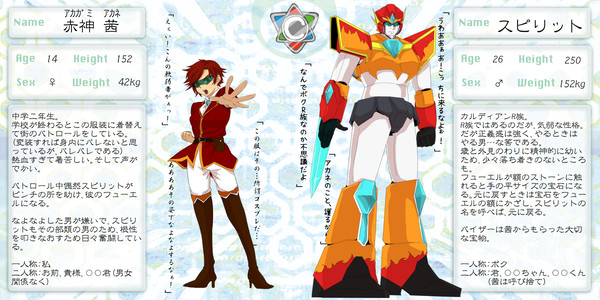 【カルディアン】茜とスピリット【聖命戦士】※再投稿