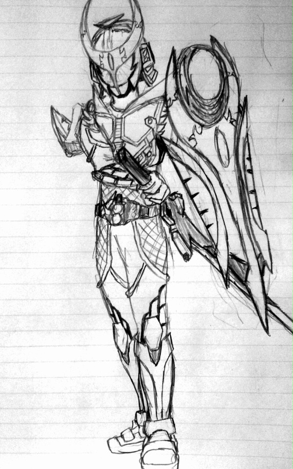 白いアーマードライダー