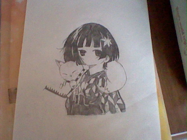 昔、模写したイラスト