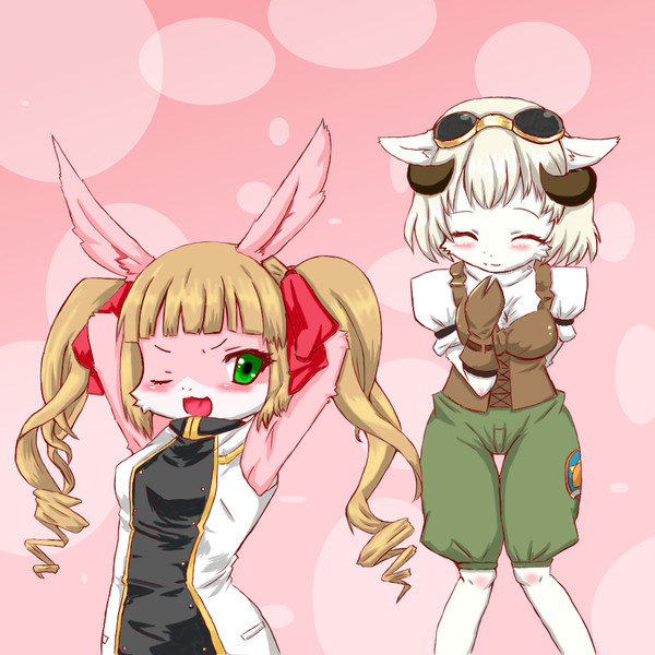 ミミカちゃんとメリーちゃん