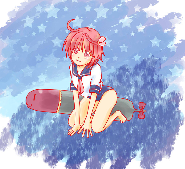 ごーやのおっきな魚雷ちゃんなのでち！ｗ