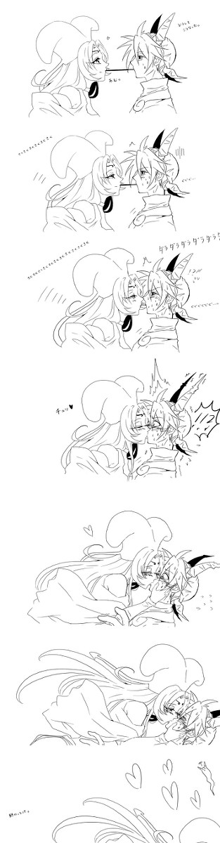 妲望でポッキーゲーム