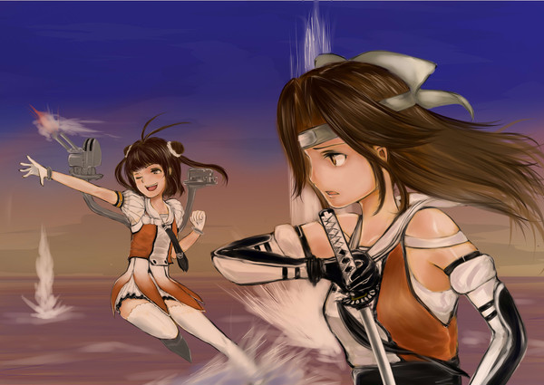 反航戦(二水戦流)