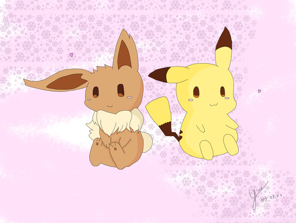 Pikachu&Eevee