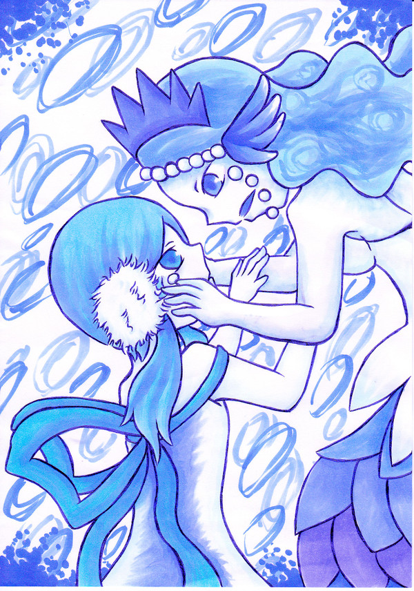 【百合】雪と渦潮