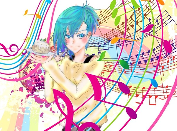 シュークリームと音符と美風藍