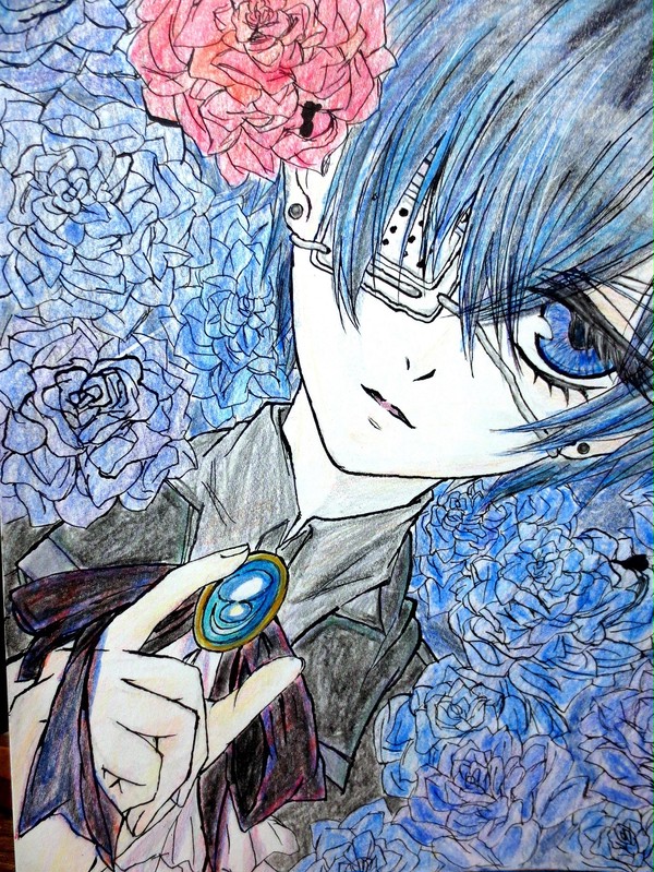青薔薇