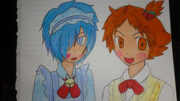 有里湊(キタロー)と花村陽介