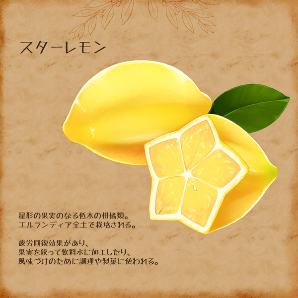 【PFFK】スターレモン【食料】