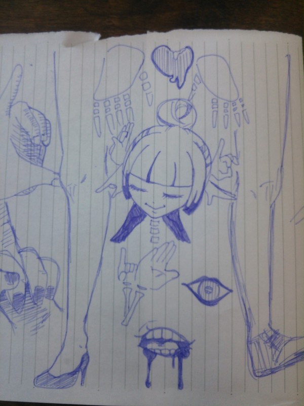 触発された