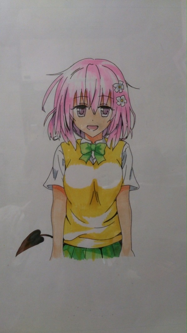 モモ描いてみた！