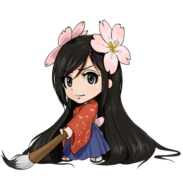 ちよふでちゃんの背景なし版
