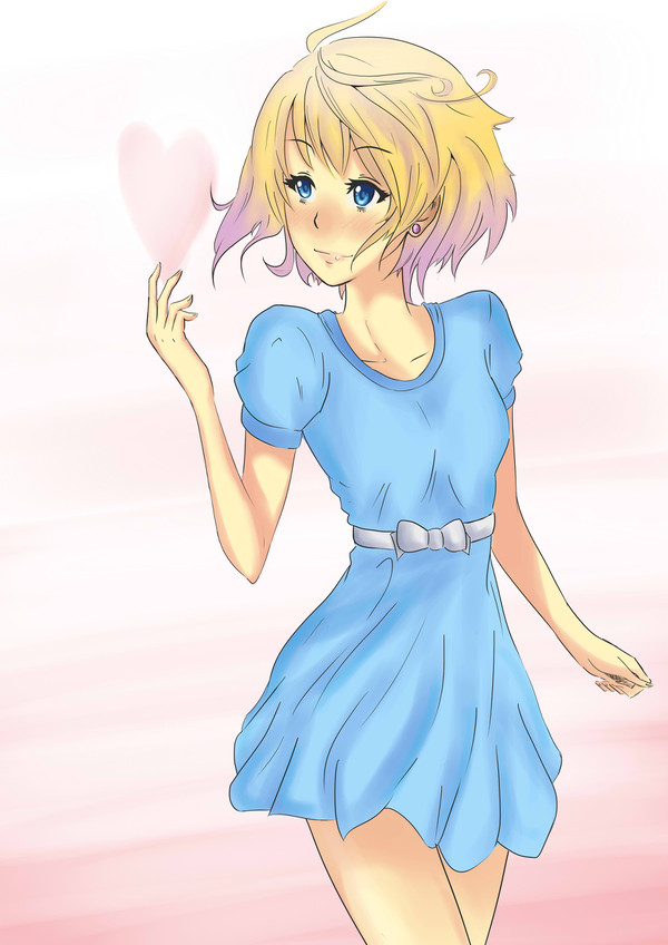Girl in love