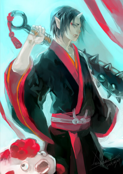 [塗] 鬼灯
