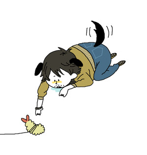 よだれ(わんこ品田)