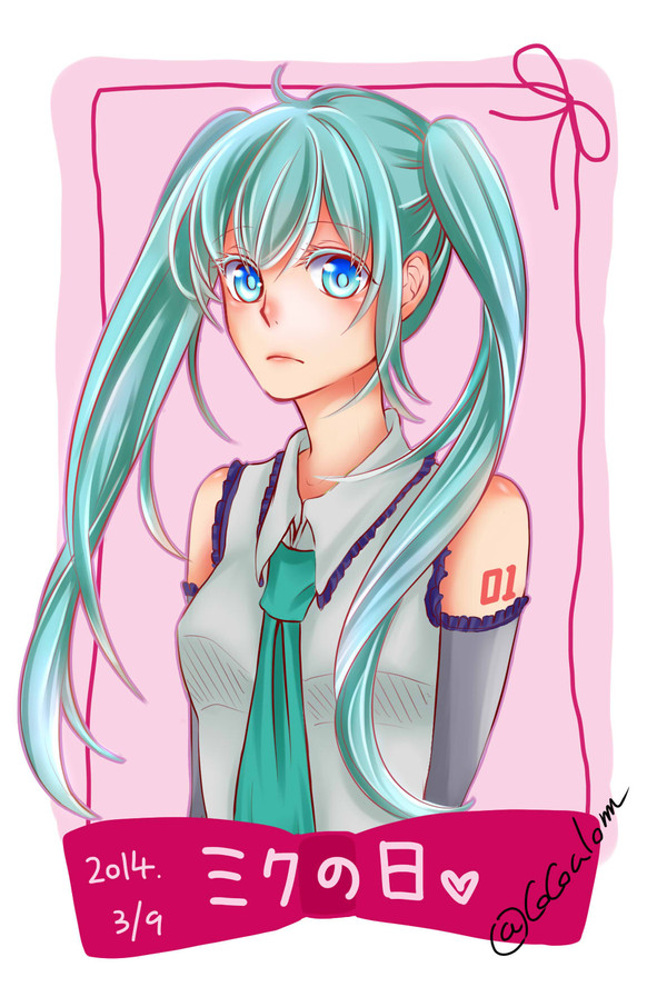 ミクの日ですね!
