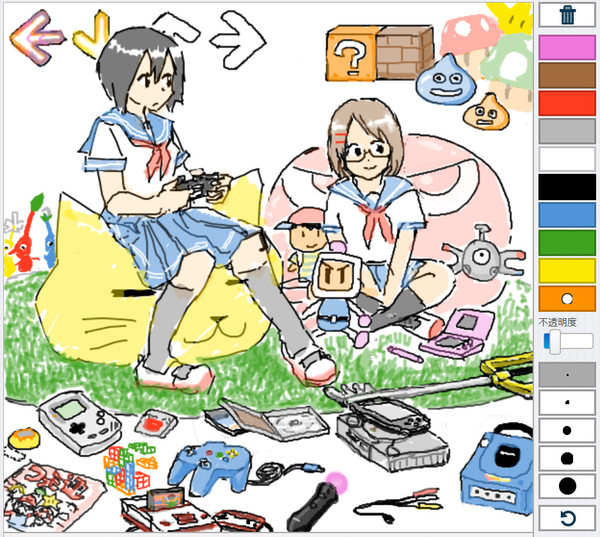 絵チャ合作