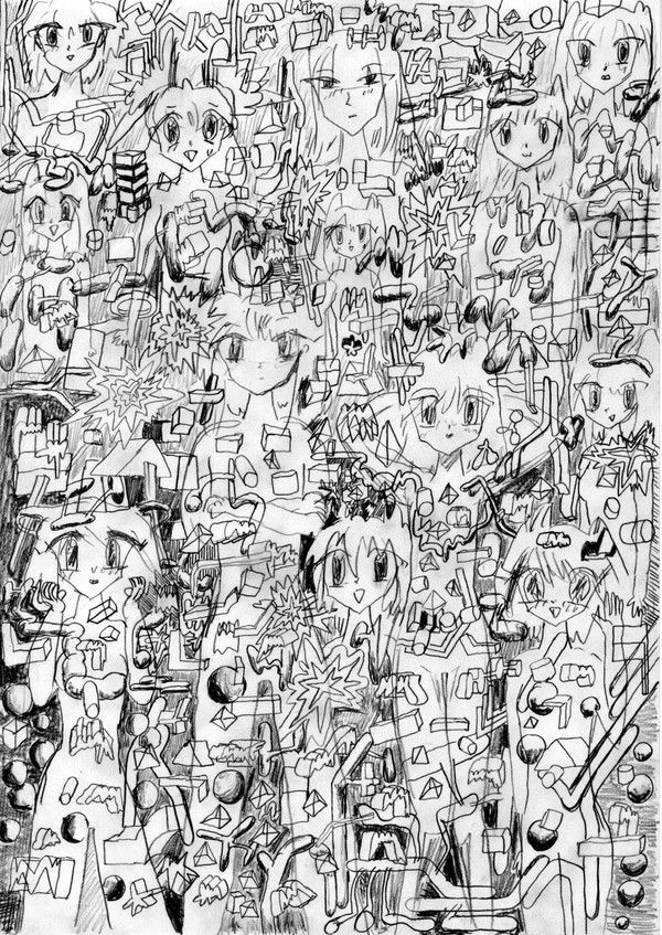 ニコ生で描いた2