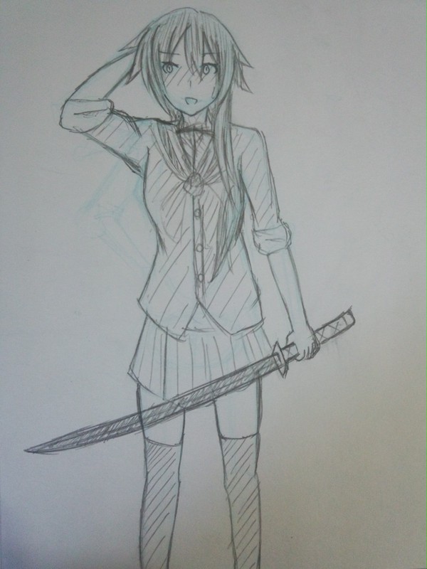 日本刀系少女