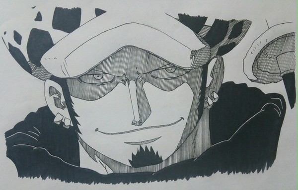 トラファルガー・ロー【模写】