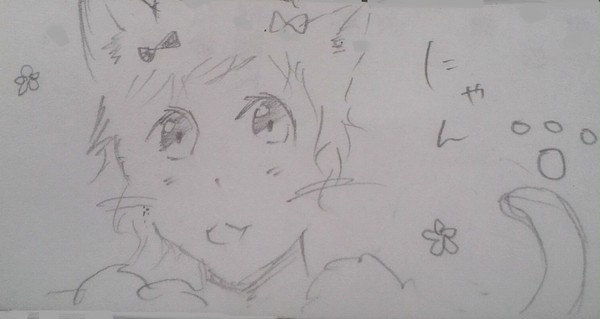 ねこっぽい女の子