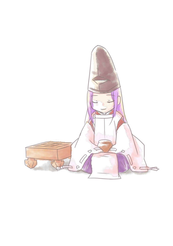 待っています