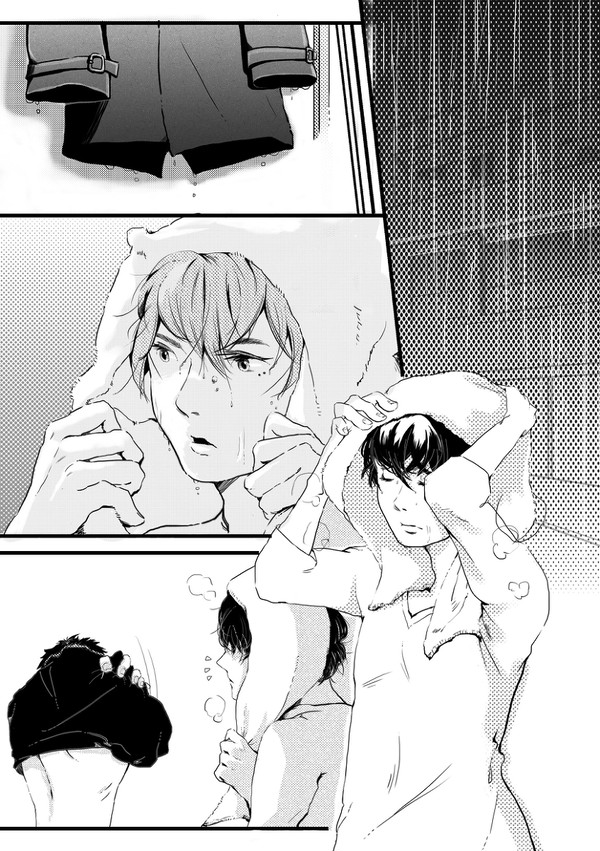 濡れた髪に約束
