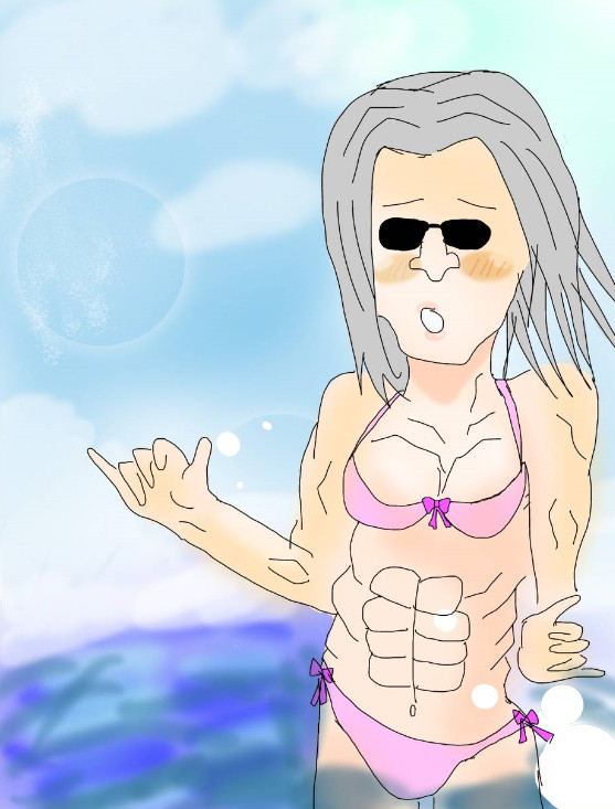 モラウさんのビキニ