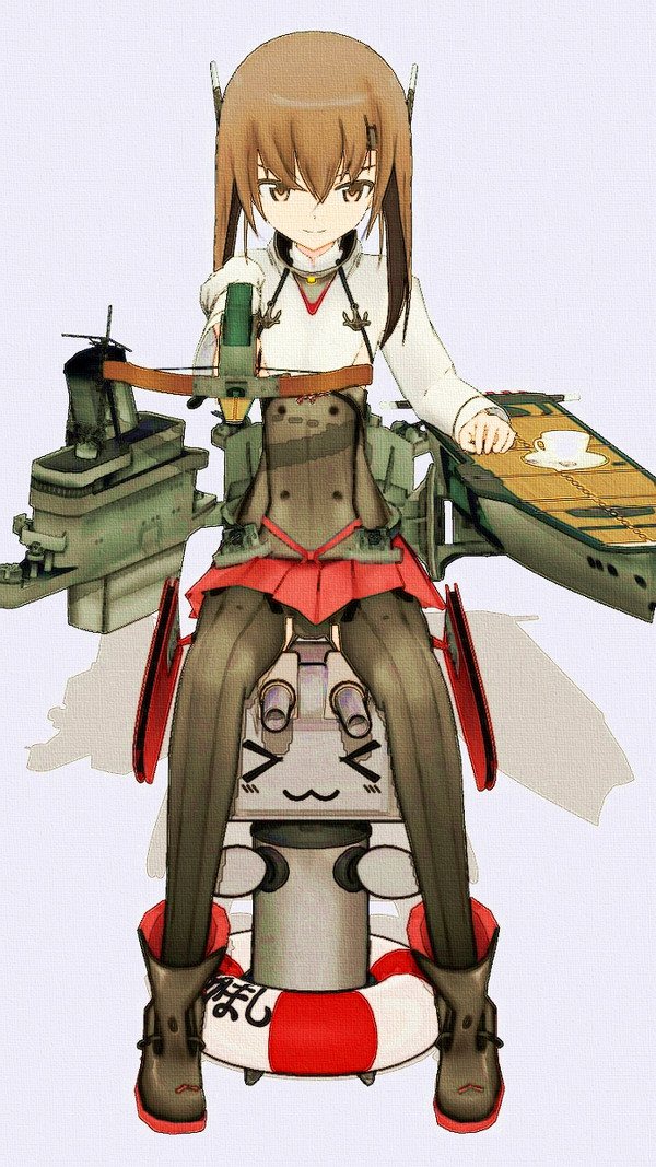 [MMD] 大鳳さんと連装砲ちゃん♪
