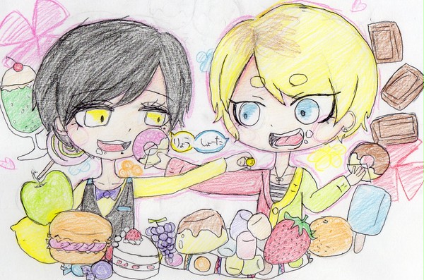 ヤンマーお菓子タイム♪